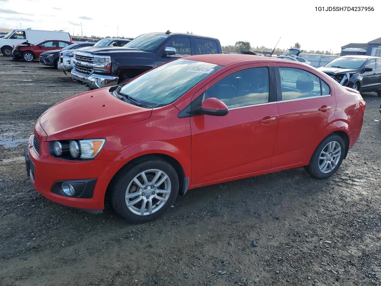 1G1JD5SH7D4237956 2013 Chevrolet Sonic Lt