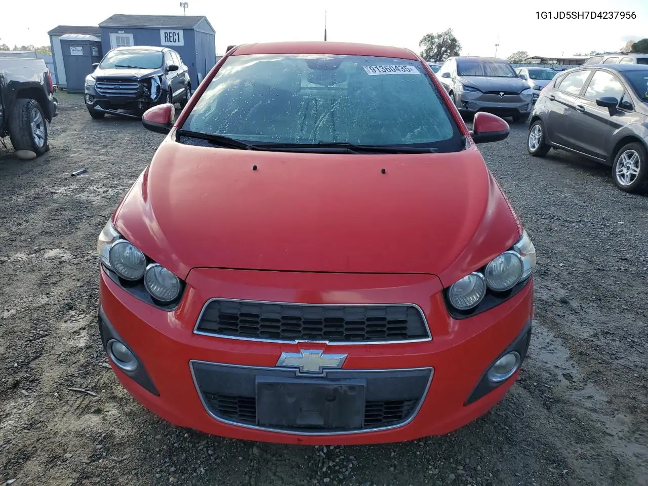 1G1JD5SH7D4237956 2013 Chevrolet Sonic Lt