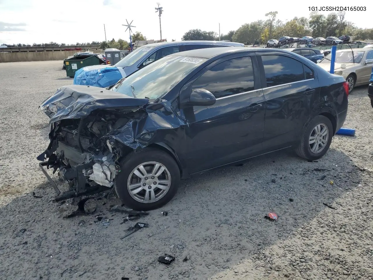 1G1JC5SH2D4165003 2013 Chevrolet Sonic Lt