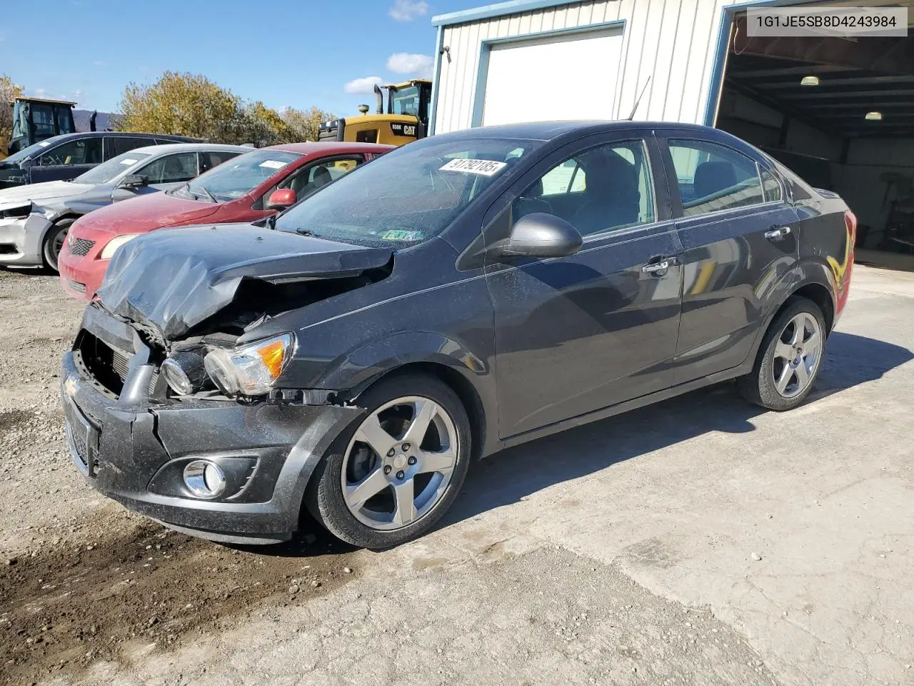 1G1JE5SB8D4243984 2013 Chevrolet Sonic Ltz