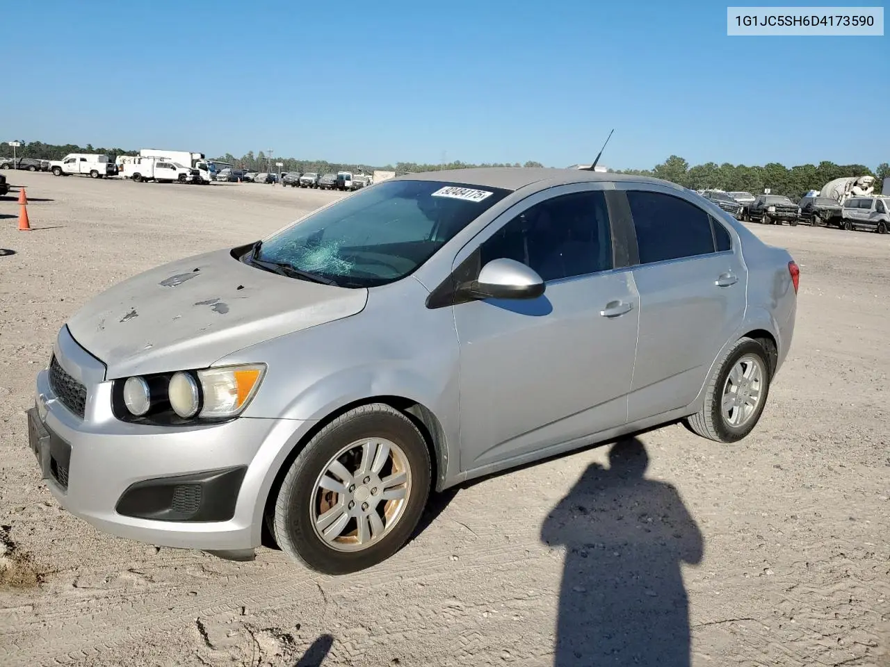 1G1JC5SH6D4173590 2013 Chevrolet Sonic Lt