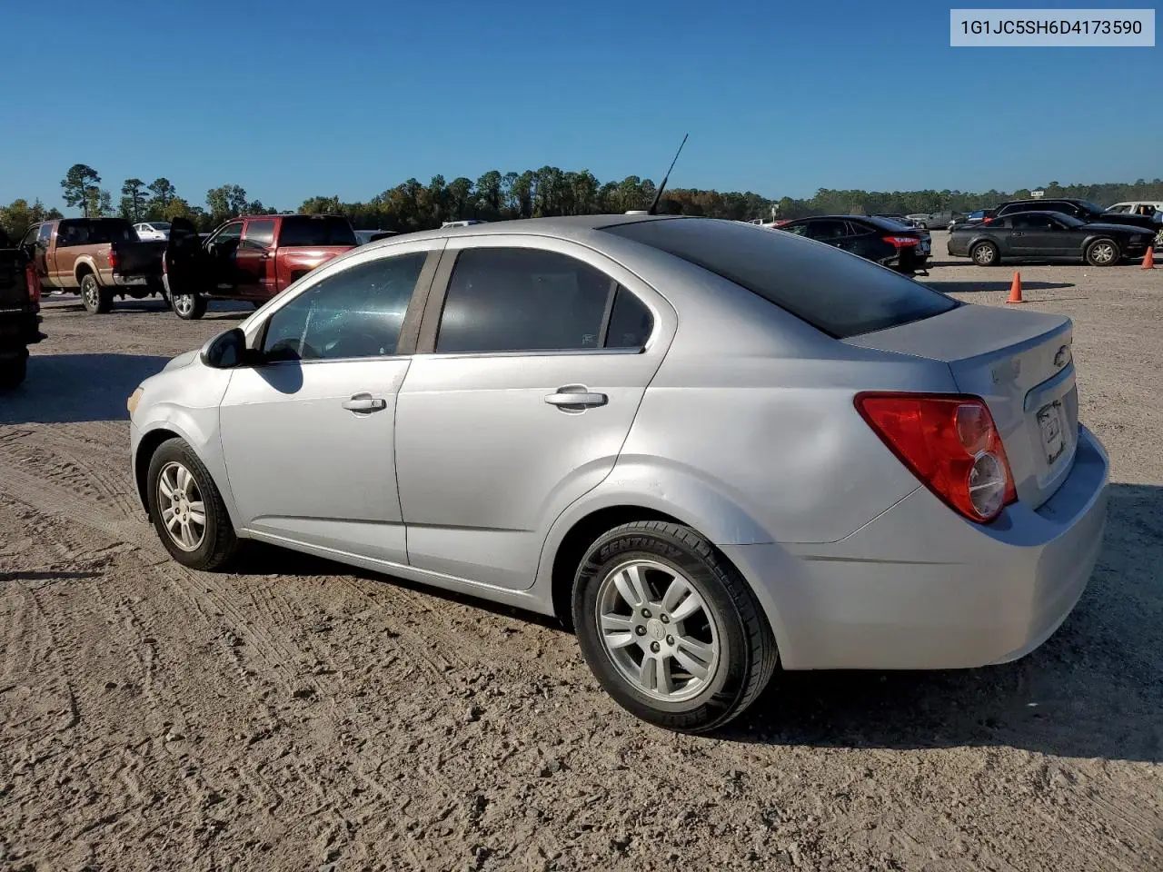 1G1JC5SH6D4173590 2013 Chevrolet Sonic Lt
