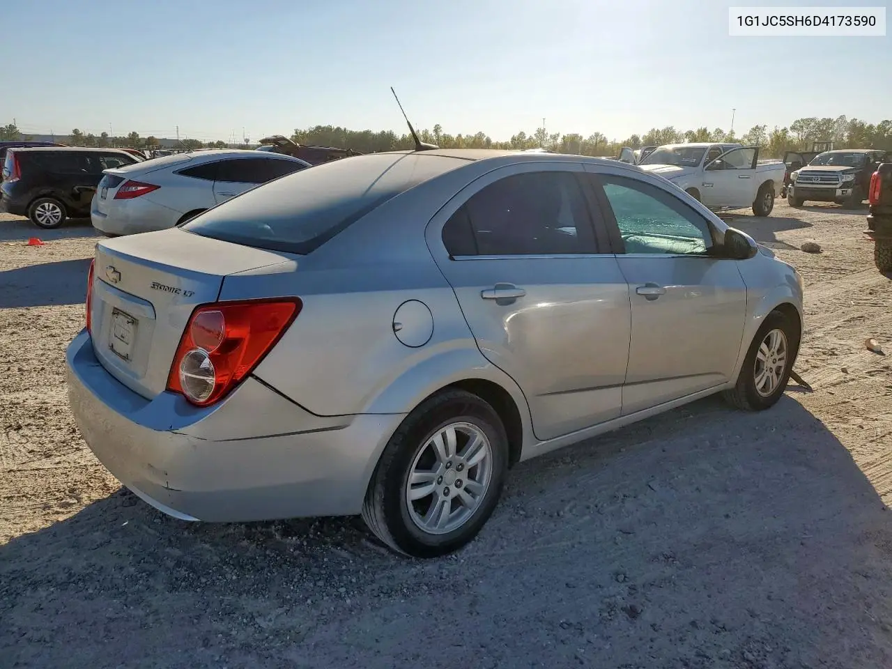 1G1JC5SH6D4173590 2013 Chevrolet Sonic Lt