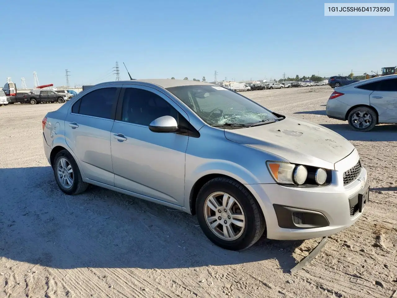 1G1JC5SH6D4173590 2013 Chevrolet Sonic Lt