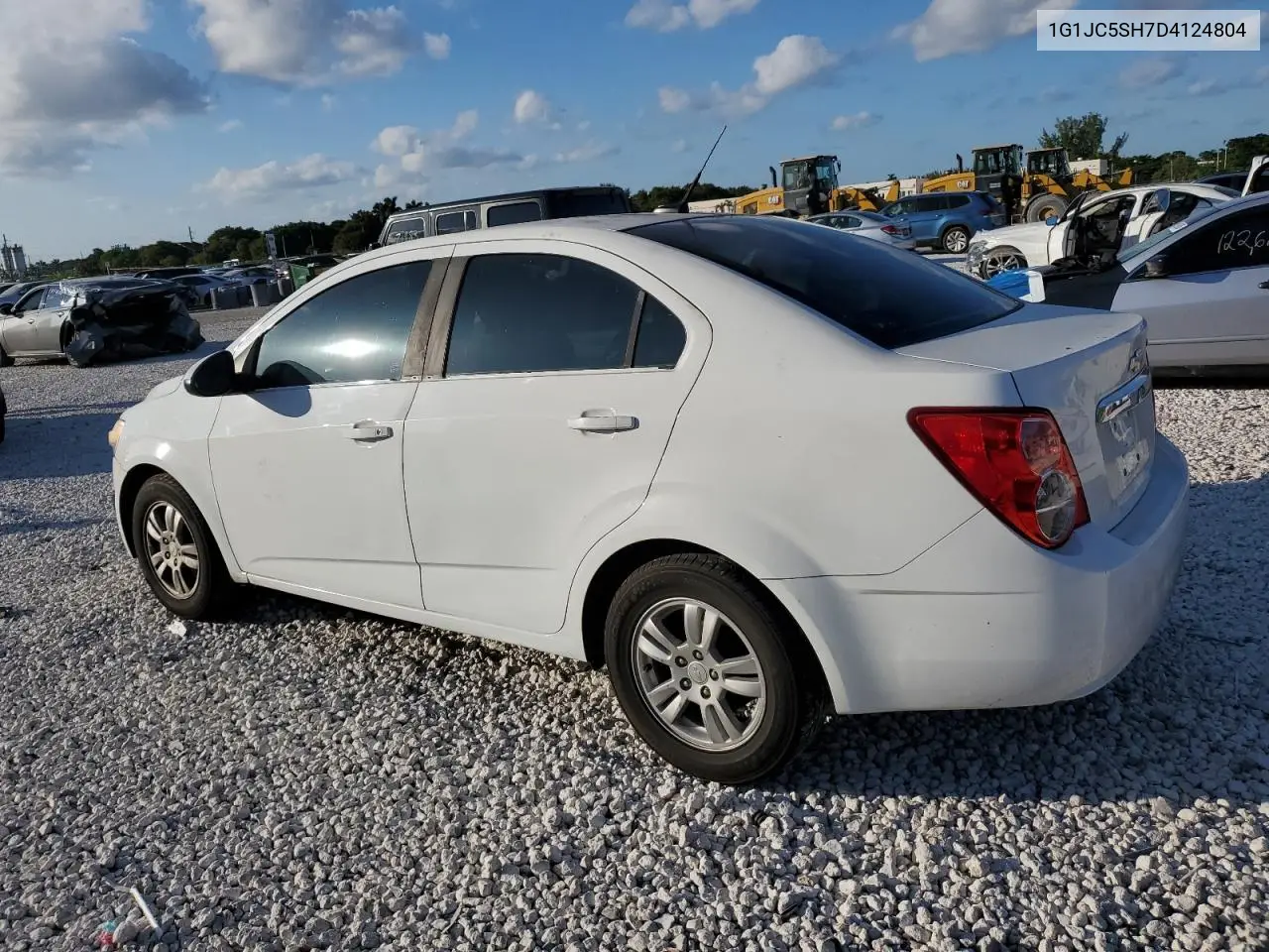 1G1JC5SH7D4124804 2013 Chevrolet Sonic Lt
