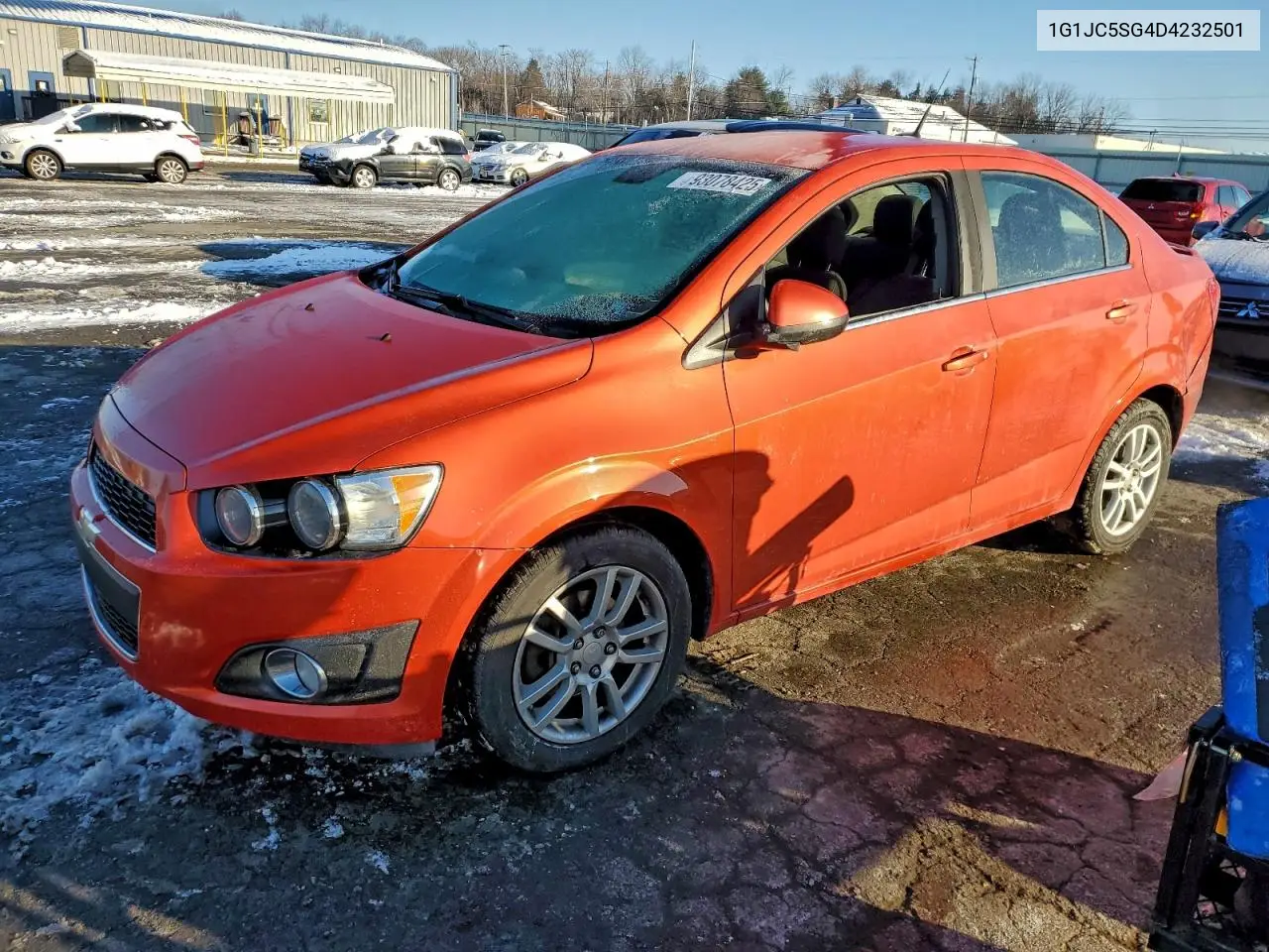 1G1JC5SG4D4232501 2013 Chevrolet Sonic Lt