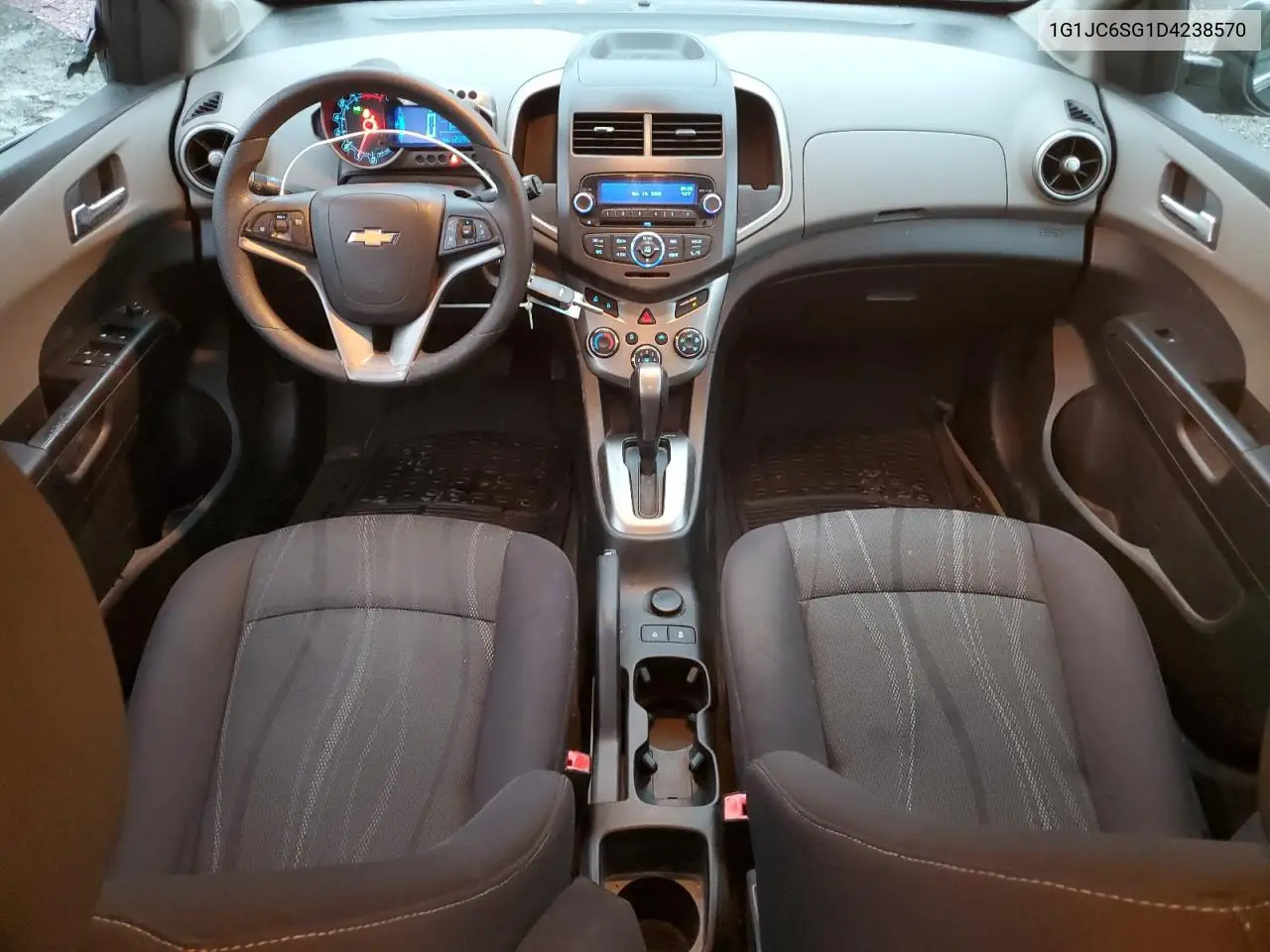 1G1JC6SG1D4238570 2013 Chevrolet Sonic Lt