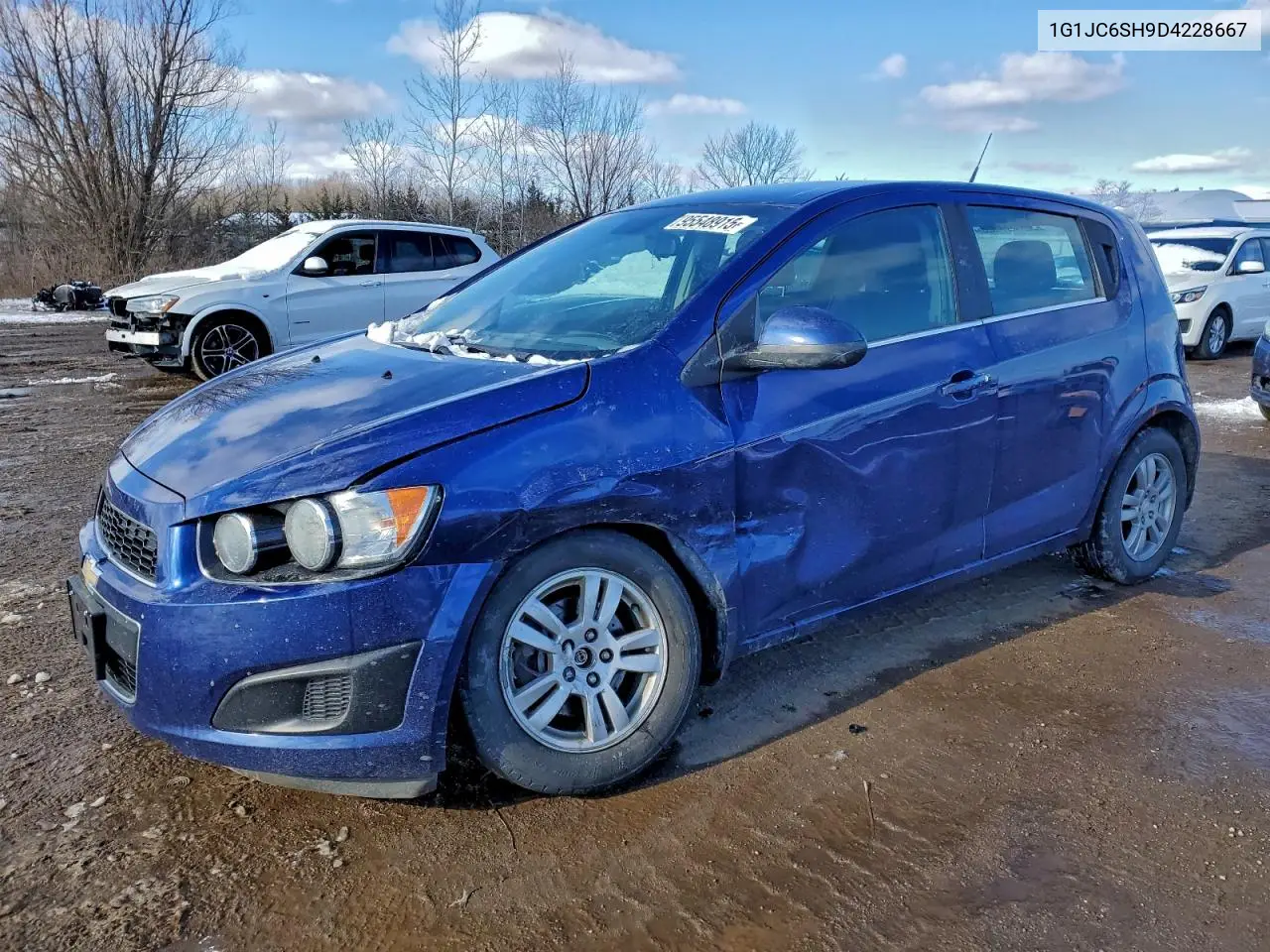 1G1JC6SH9D4228667 2013 Chevrolet Sonic Lt