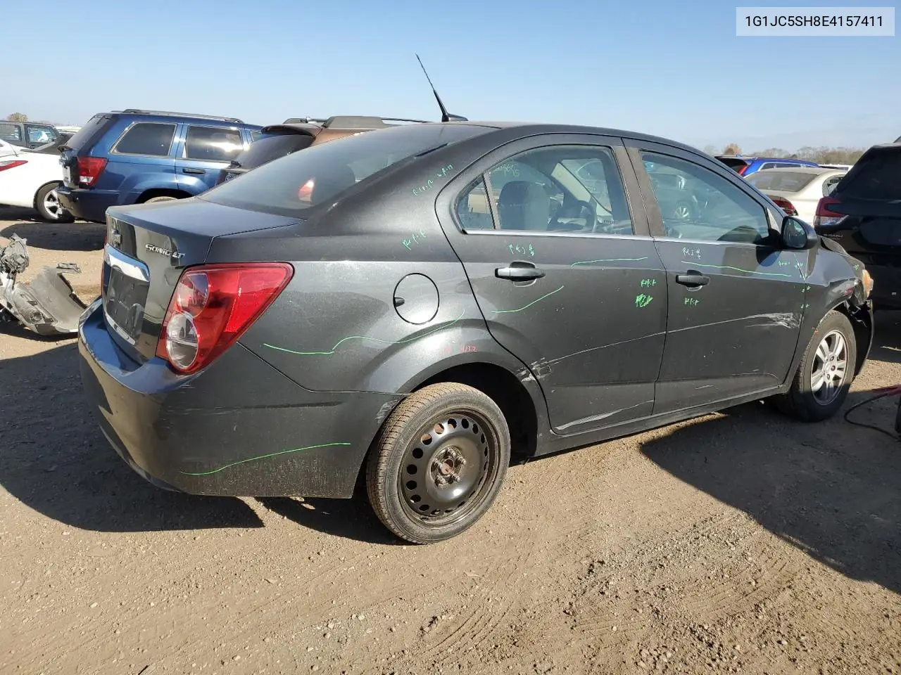 1G1JC5SH8E4157411 2014 Chevrolet Sonic Lt