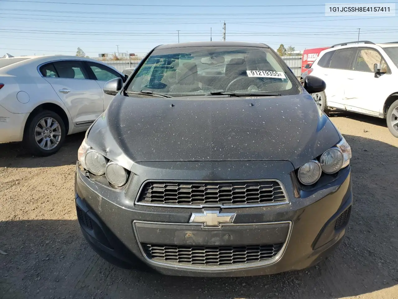 1G1JC5SH8E4157411 2014 Chevrolet Sonic Lt