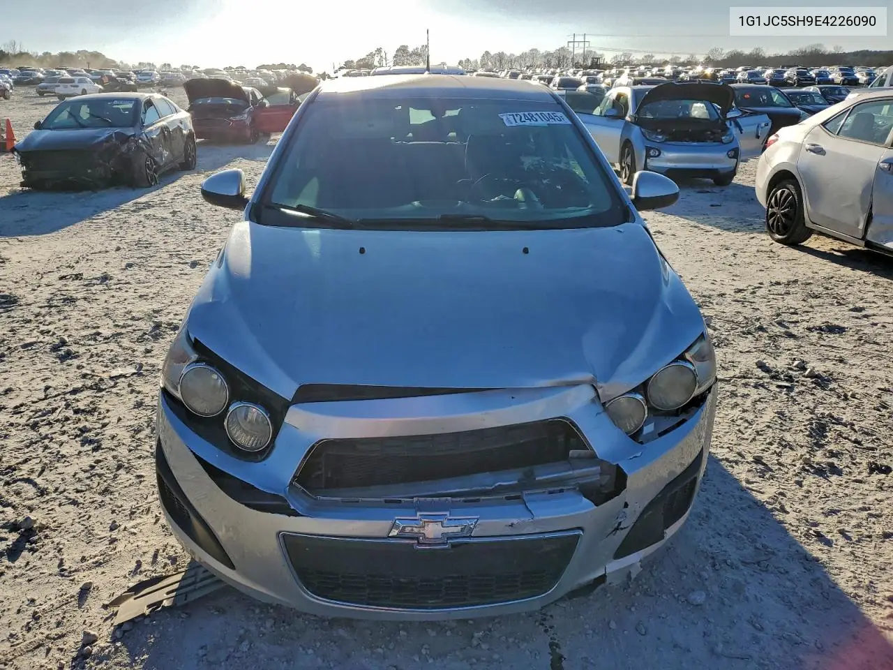 1G1JC5SH9E4226090 2014 Chevrolet Sonic Lt