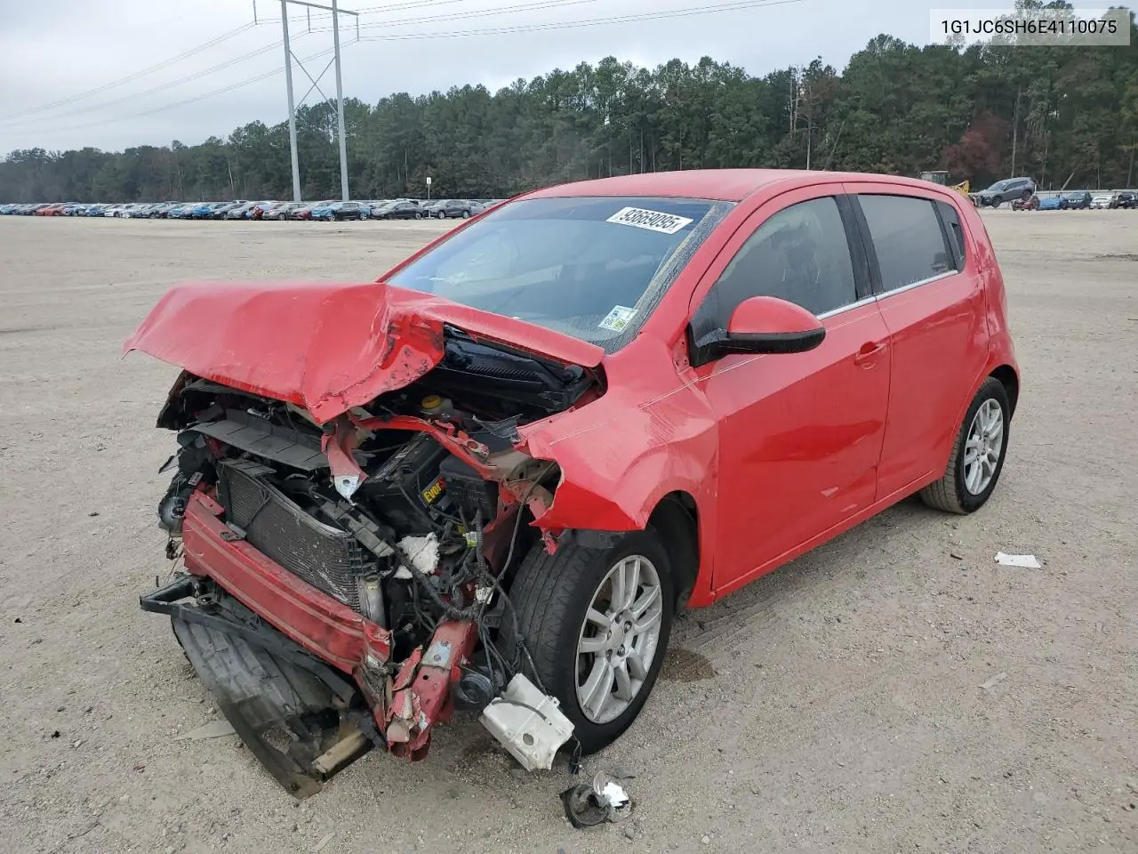 1G1JC6SH6E4110075 2014 Chevrolet Sonic Lt