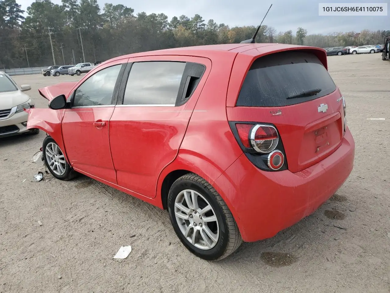 1G1JC6SH6E4110075 2014 Chevrolet Sonic Lt