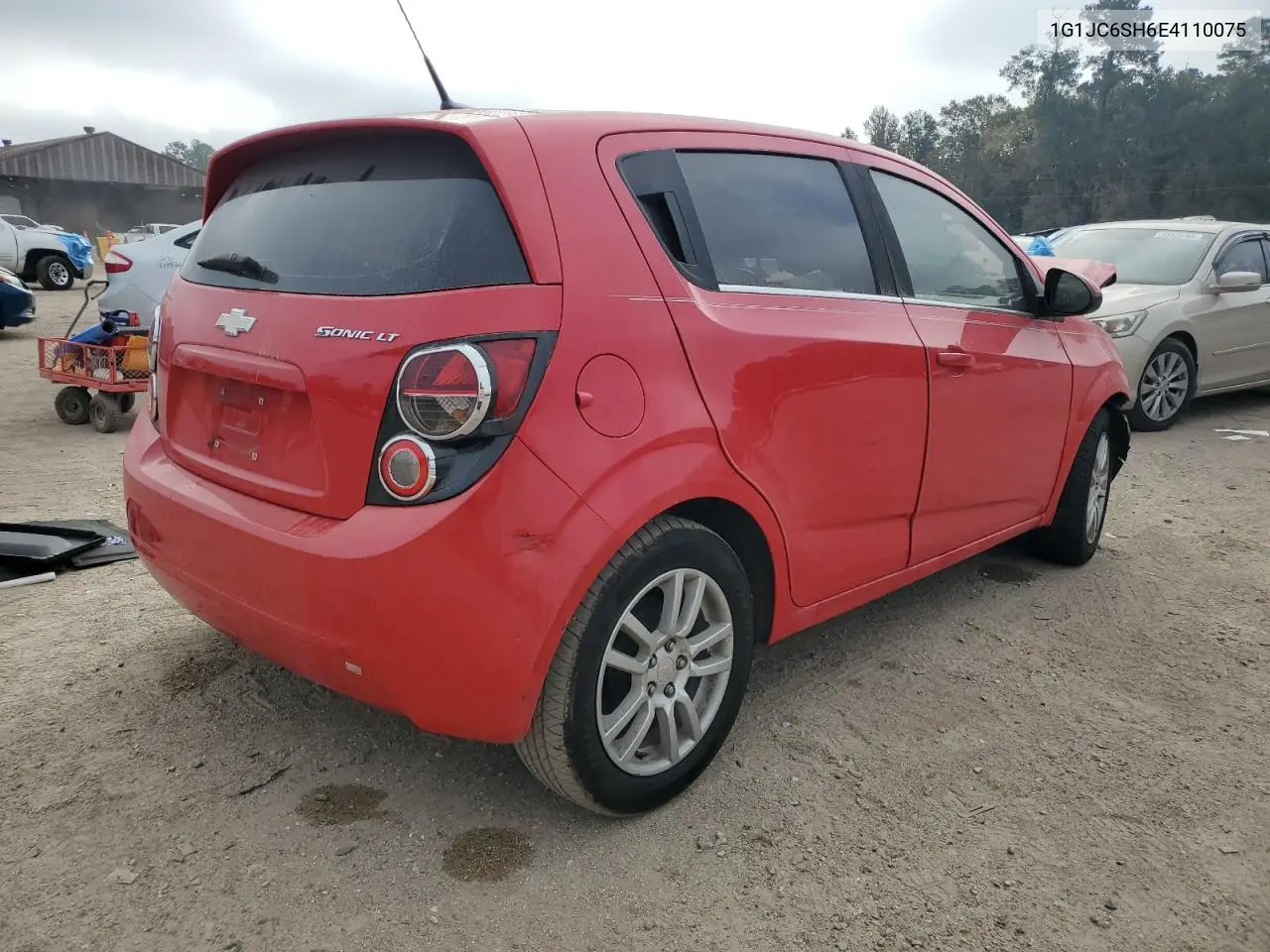 1G1JC6SH6E4110075 2014 Chevrolet Sonic Lt