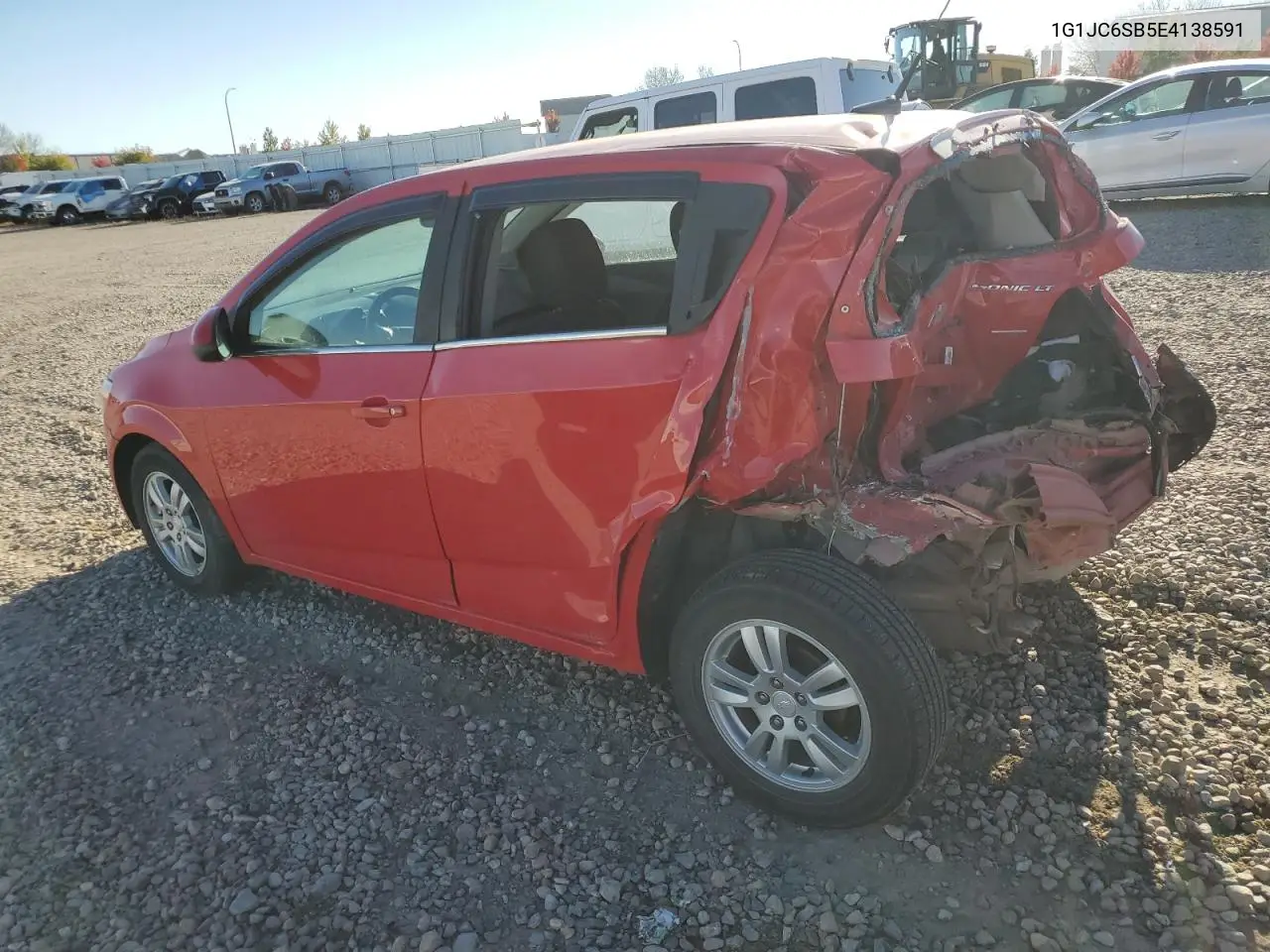 1G1JC6SB5E4138591 2014 Chevrolet Sonic Lt