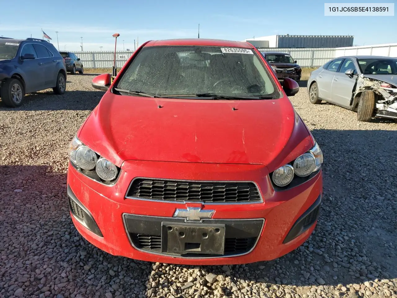 1G1JC6SB5E4138591 2014 Chevrolet Sonic Lt