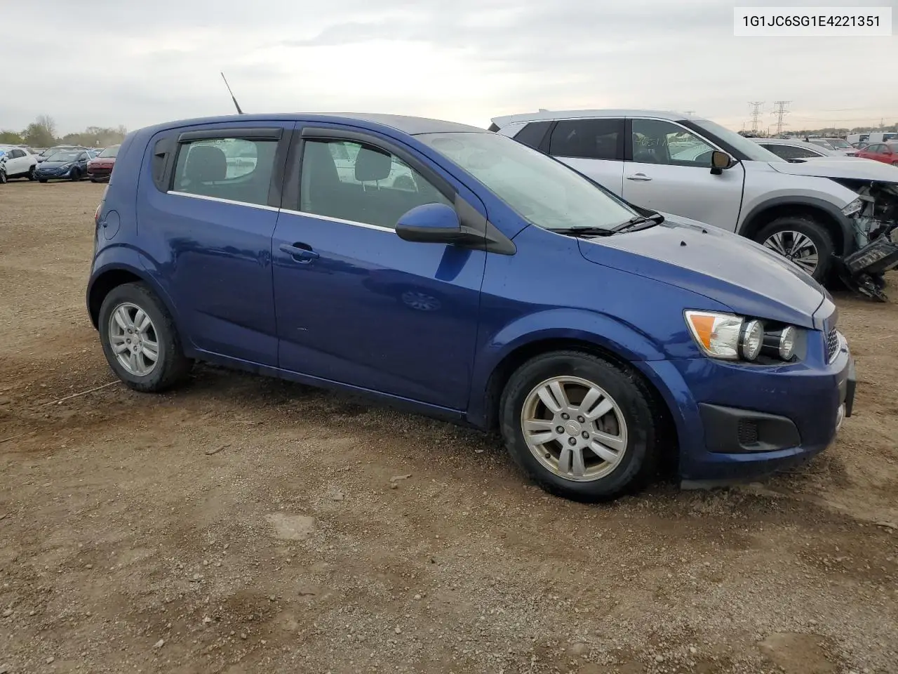 1G1JC6SG1E4221351 2014 Chevrolet Sonic Lt