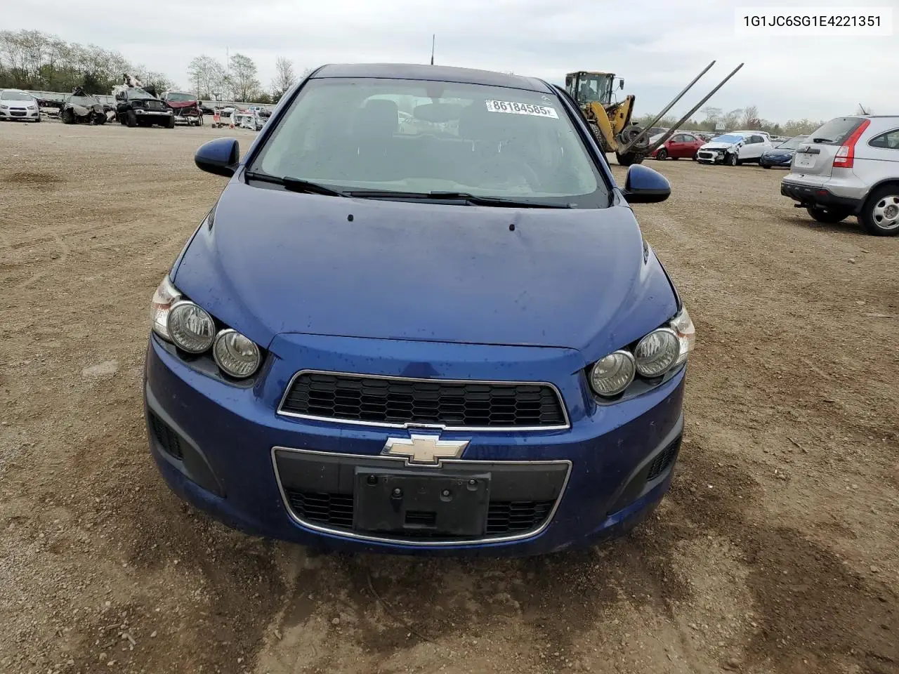 1G1JC6SG1E4221351 2014 Chevrolet Sonic Lt