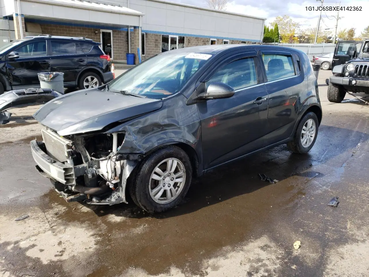 1G1JC6SBXE4142362 2014 Chevrolet Sonic Lt