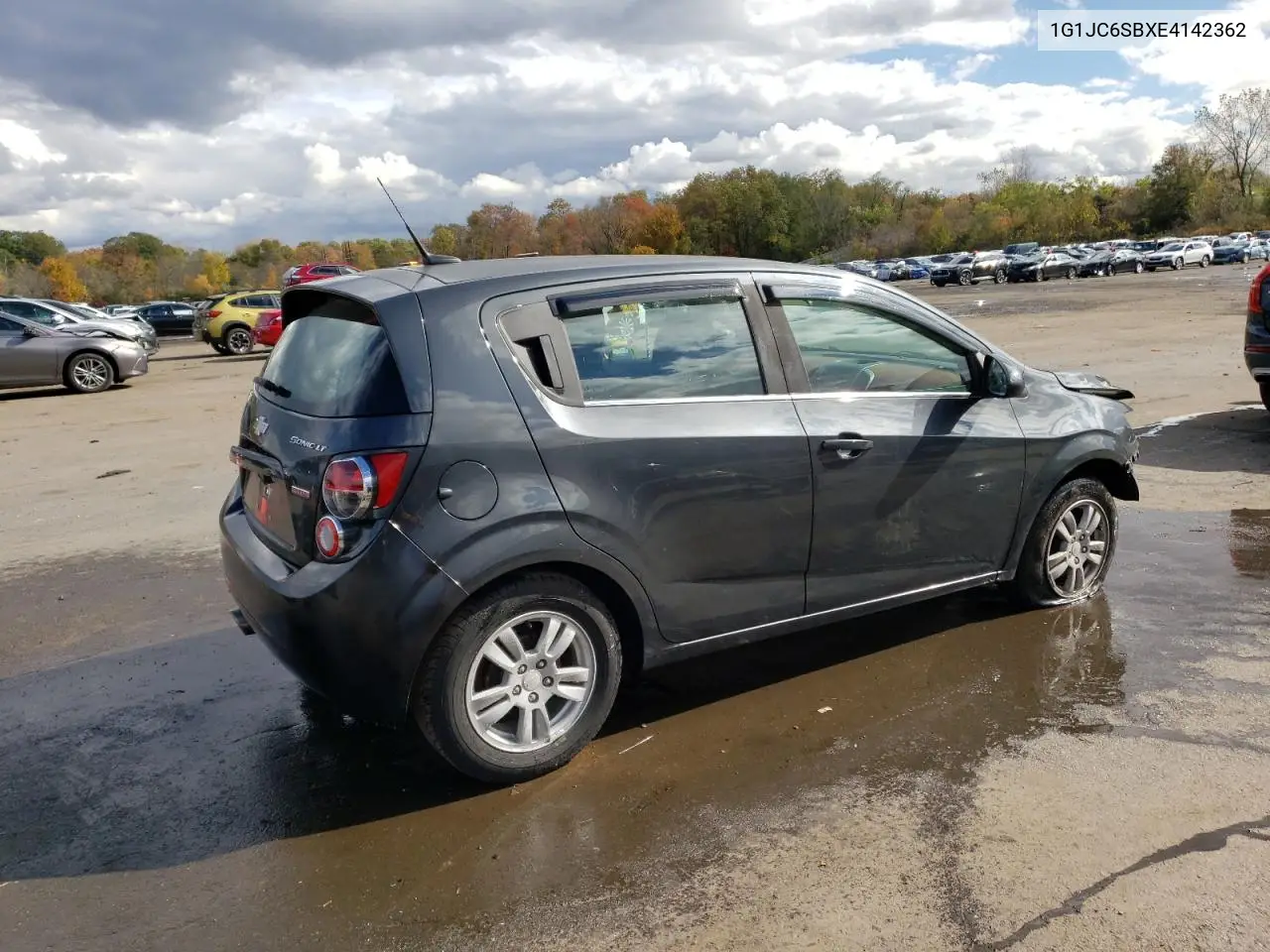 1G1JC6SBXE4142362 2014 Chevrolet Sonic Lt