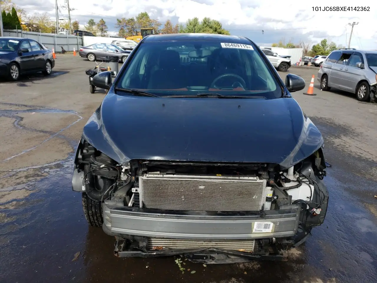 1G1JC6SBXE4142362 2014 Chevrolet Sonic Lt