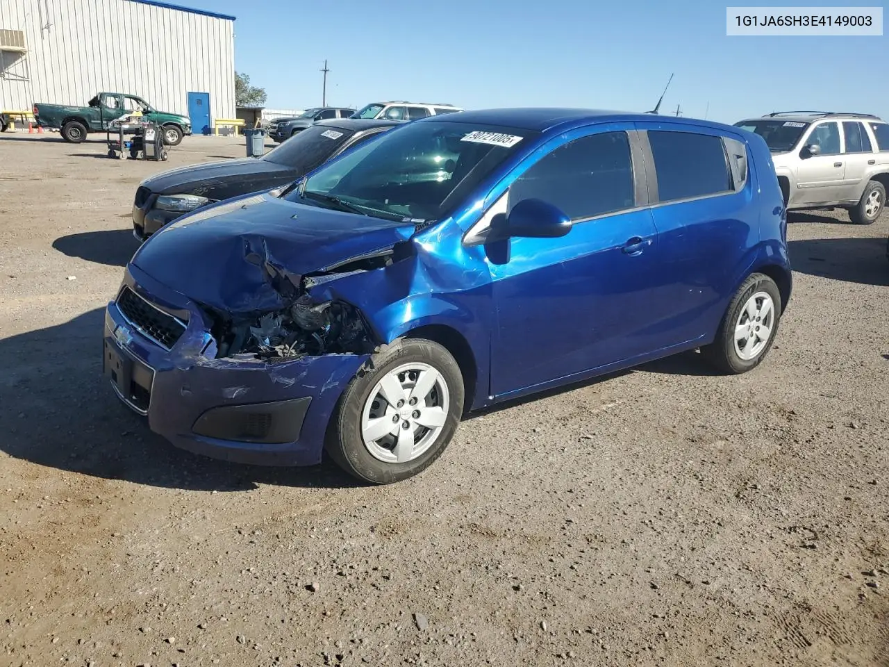 1G1JA6SH3E4149003 2014 Chevrolet Sonic Ls