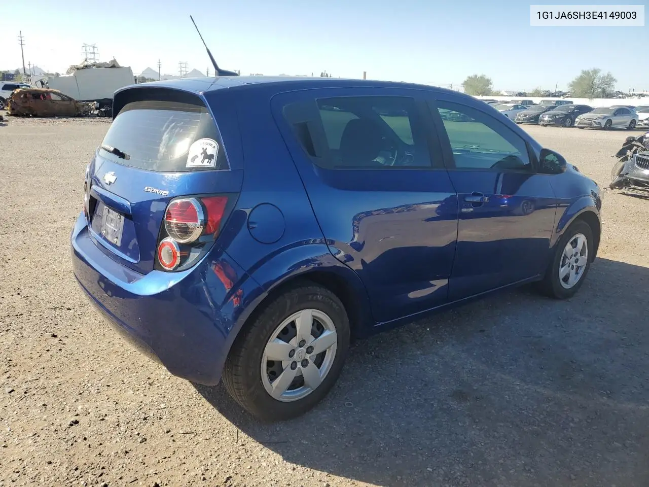 1G1JA6SH3E4149003 2014 Chevrolet Sonic Ls