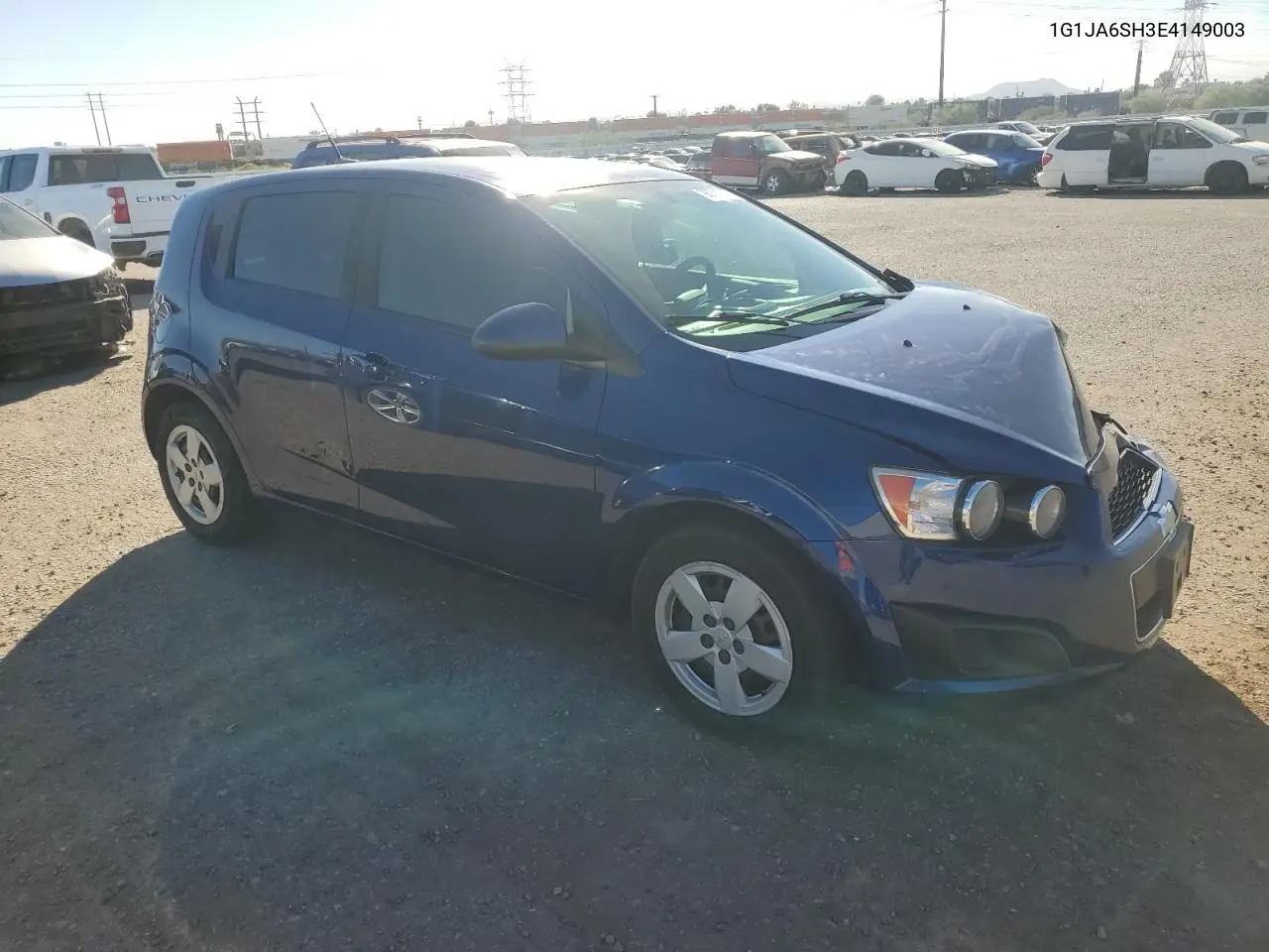 1G1JA6SH3E4149003 2014 Chevrolet Sonic Ls