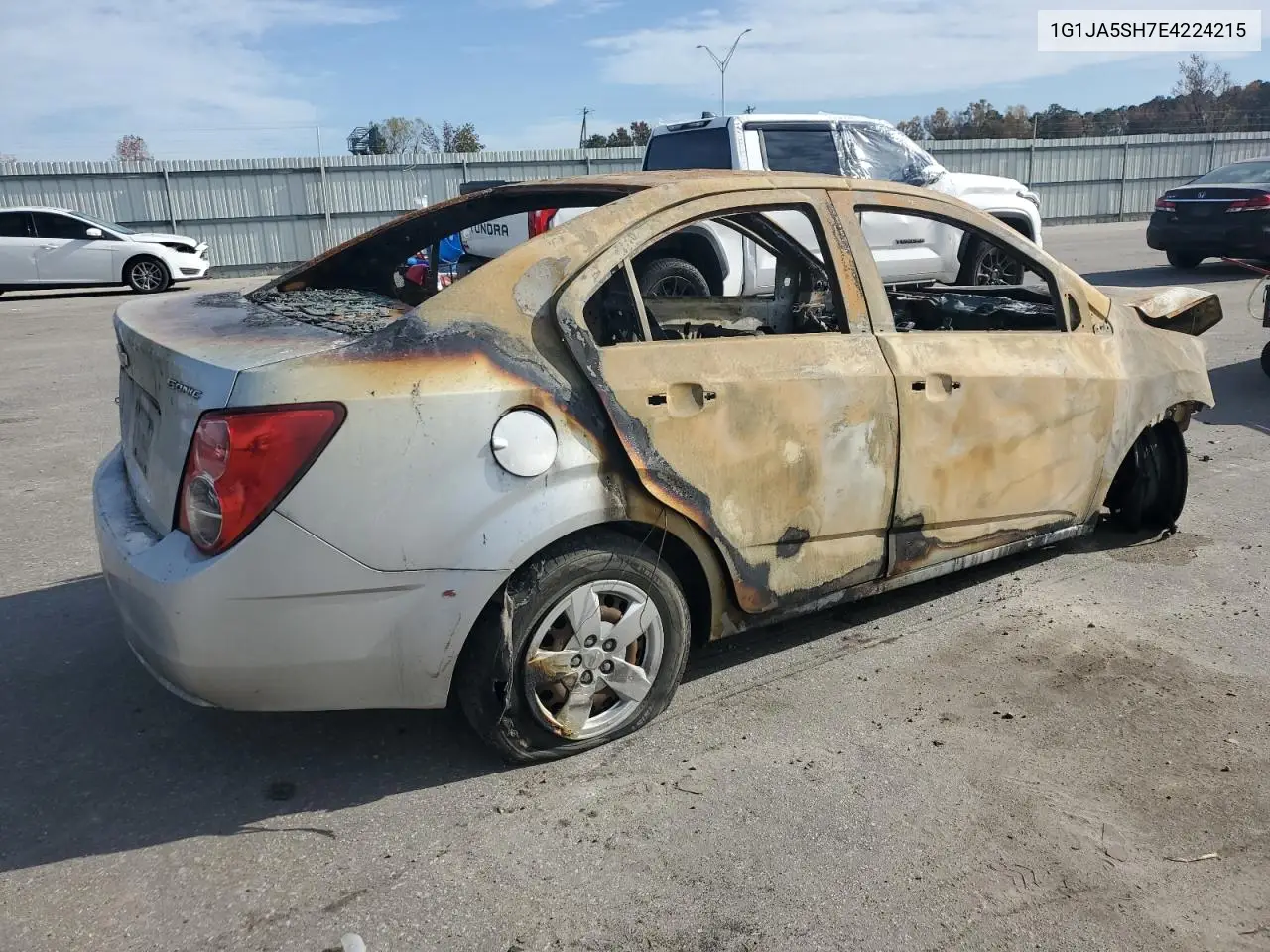 1G1JA5SH7E4224215 2014 Chevrolet Sonic Ls