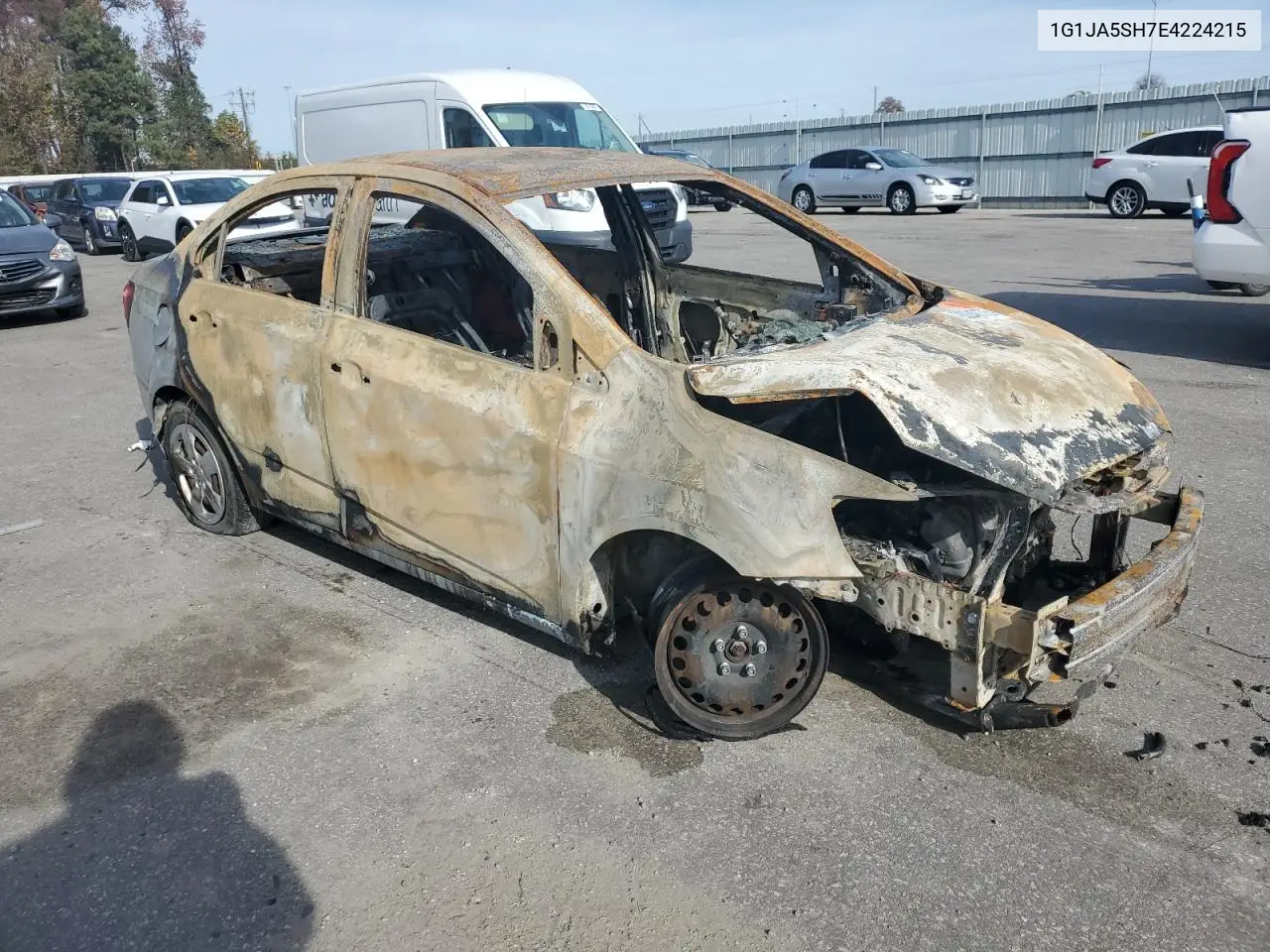 1G1JA5SH7E4224215 2014 Chevrolet Sonic Ls