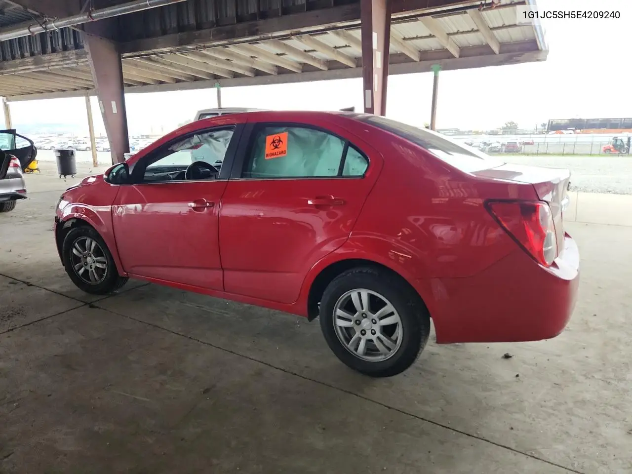 1G1JC5SH5E4209240 2014 Chevrolet Sonic Lt