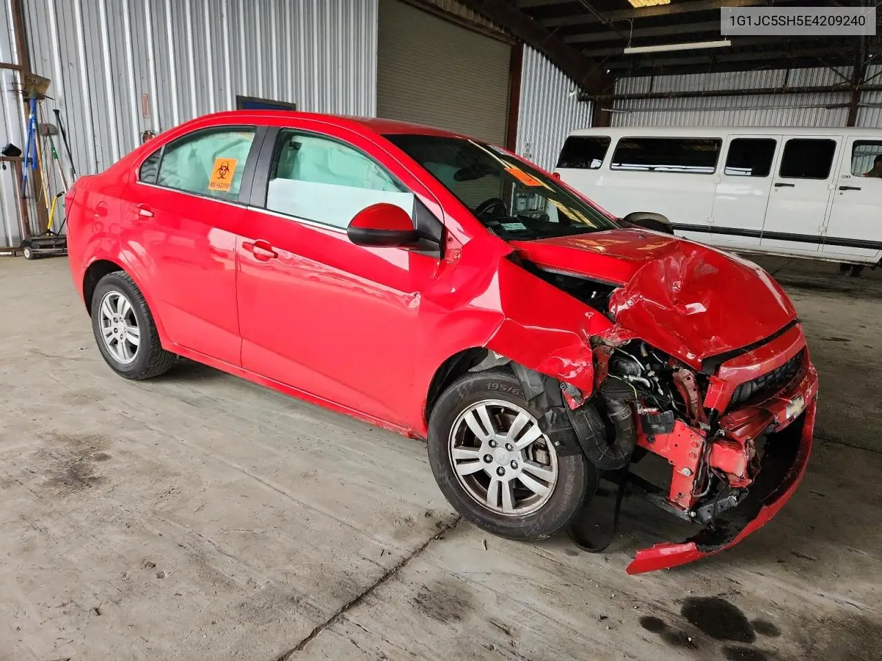 1G1JC5SH5E4209240 2014 Chevrolet Sonic Lt
