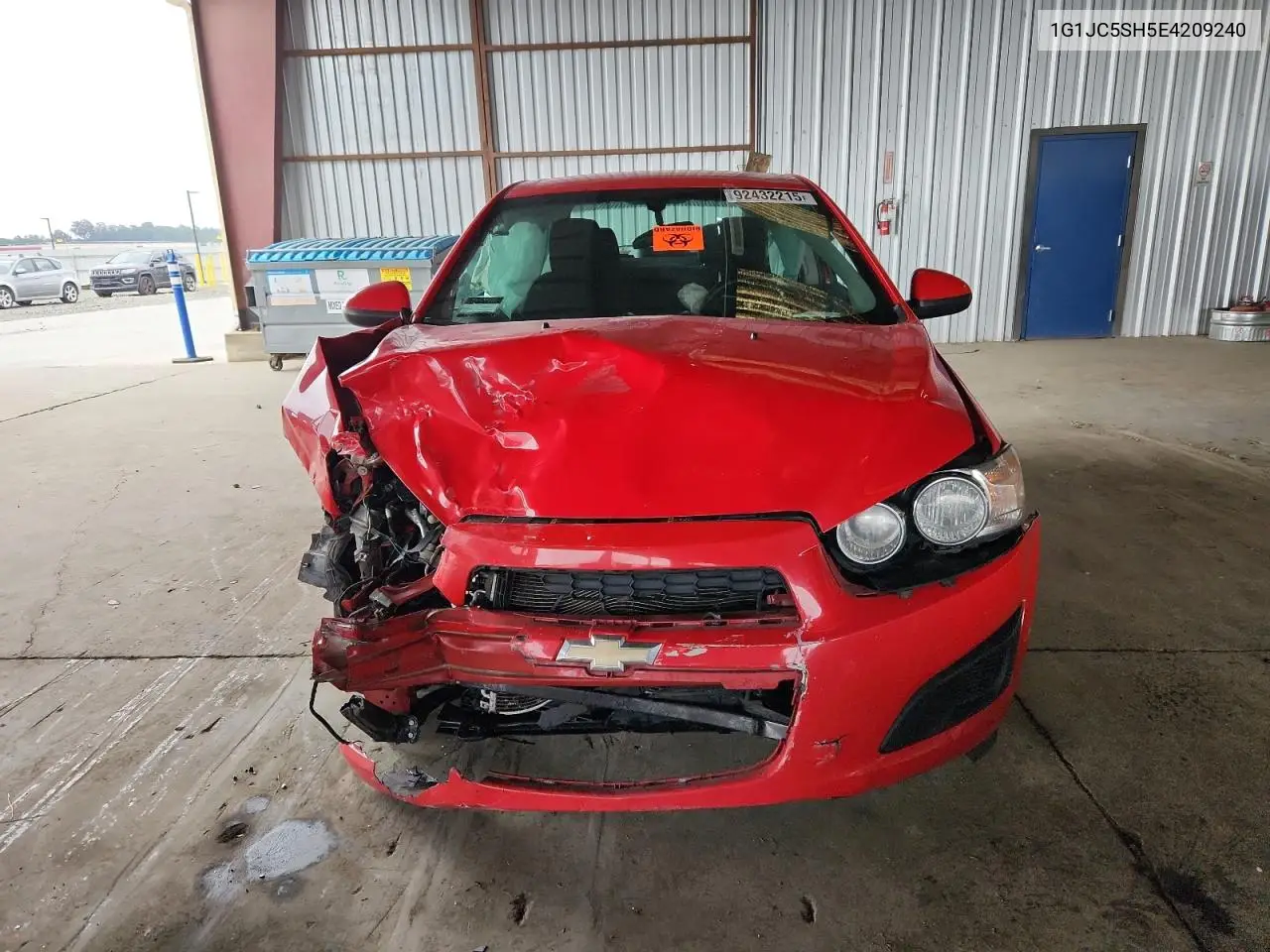 1G1JC5SH5E4209240 2014 Chevrolet Sonic Lt