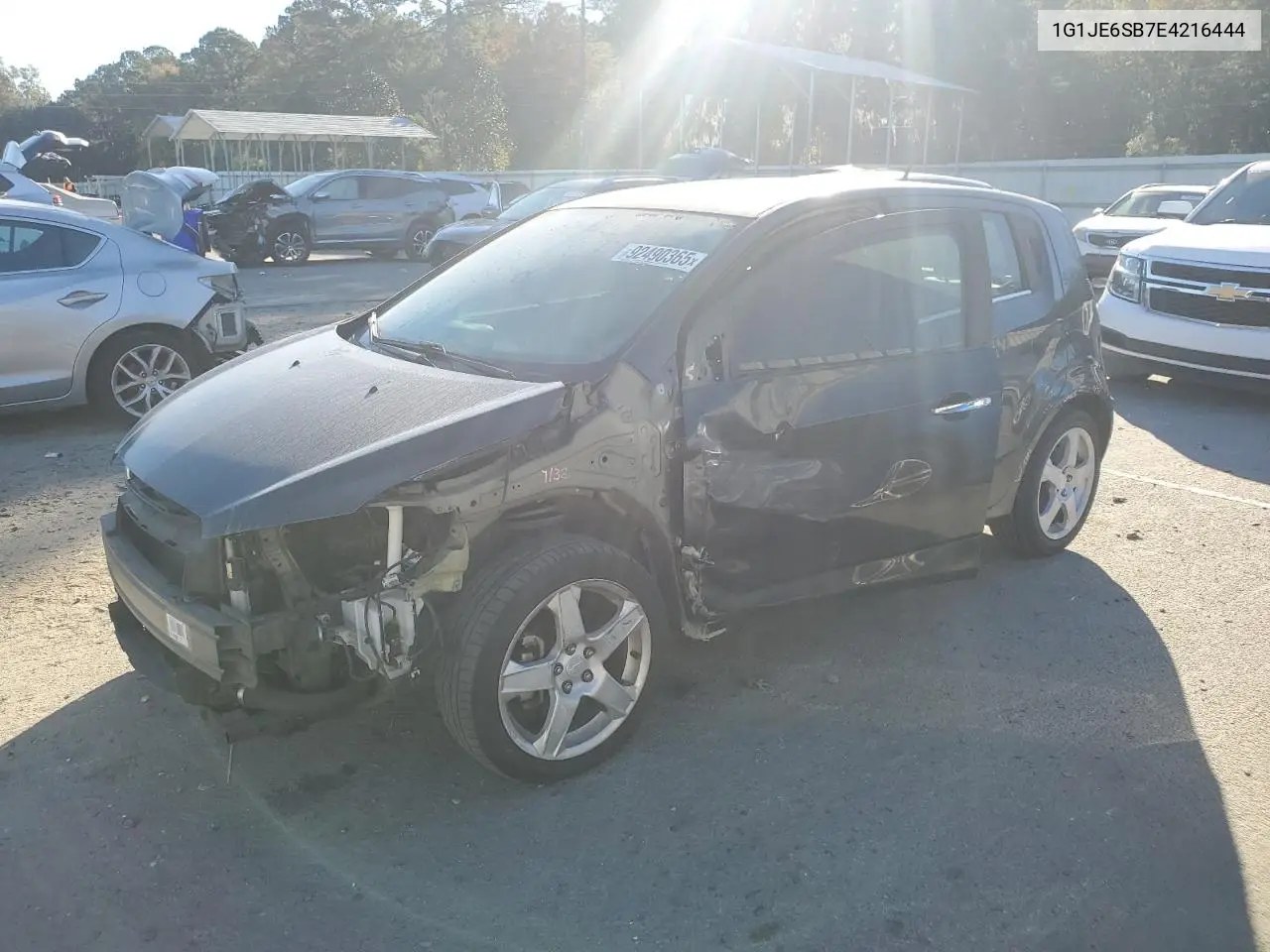 1G1JE6SB7E4216444 2014 Chevrolet Sonic Ltz