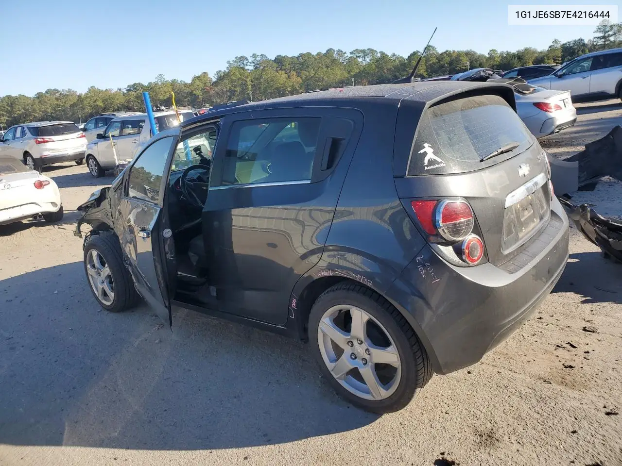 1G1JE6SB7E4216444 2014 Chevrolet Sonic Ltz