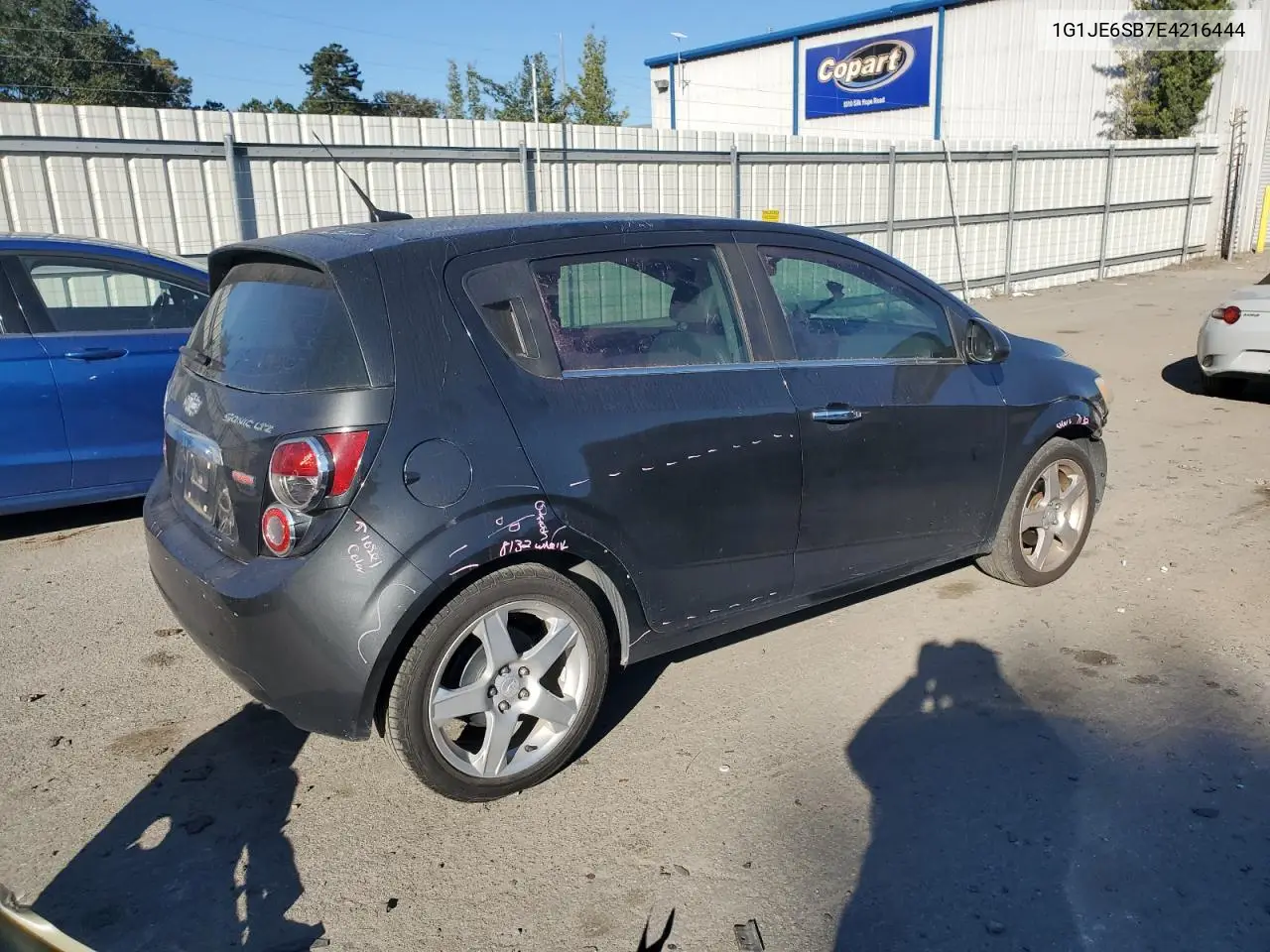 1G1JE6SB7E4216444 2014 Chevrolet Sonic Ltz