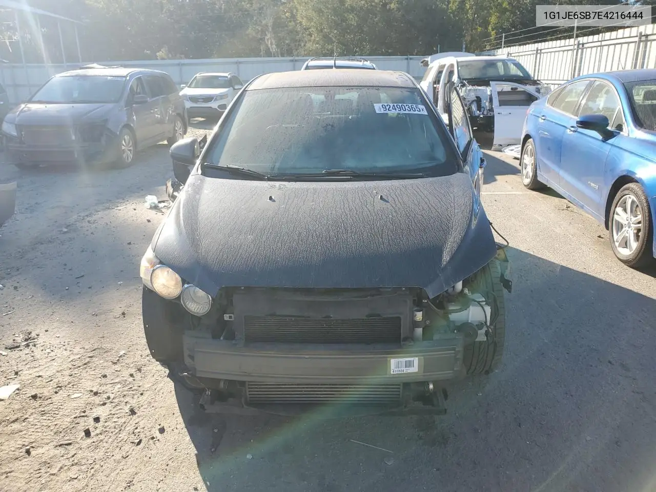 1G1JE6SB7E4216444 2014 Chevrolet Sonic Ltz