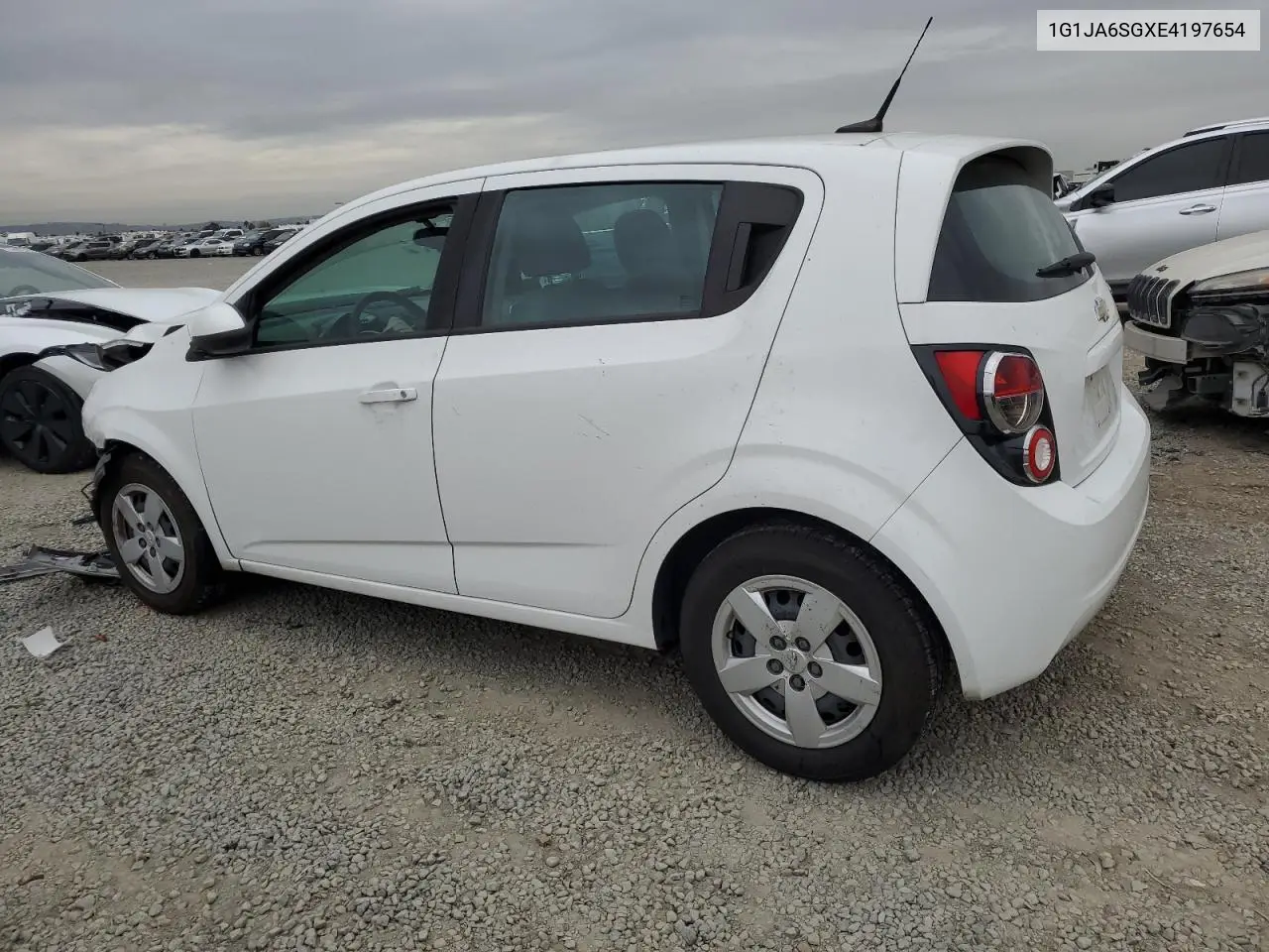 1G1JA6SGXE4197654 2014 Chevrolet Sonic Ls