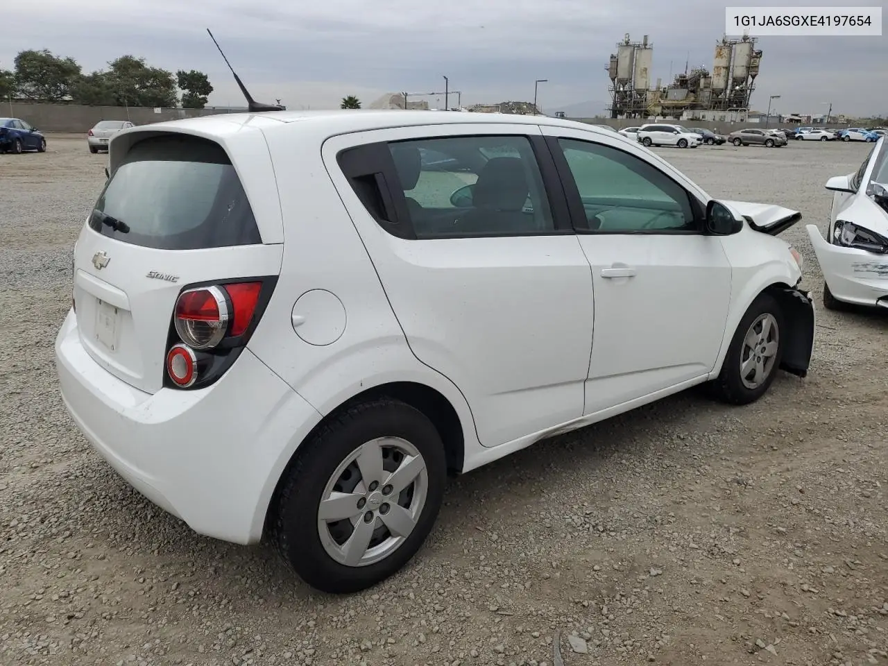 1G1JA6SGXE4197654 2014 Chevrolet Sonic Ls