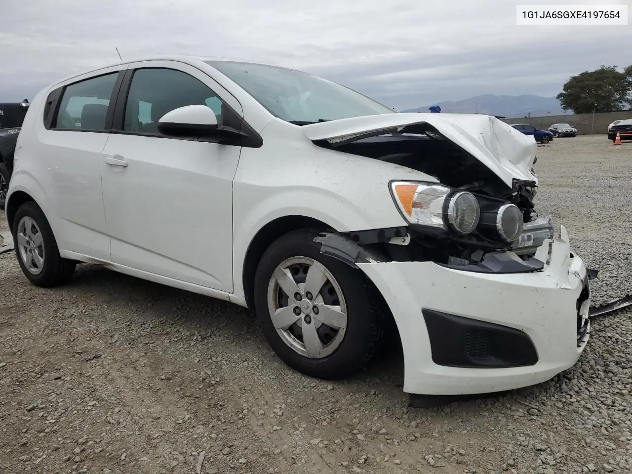 1G1JA6SGXE4197654 2014 Chevrolet Sonic Ls