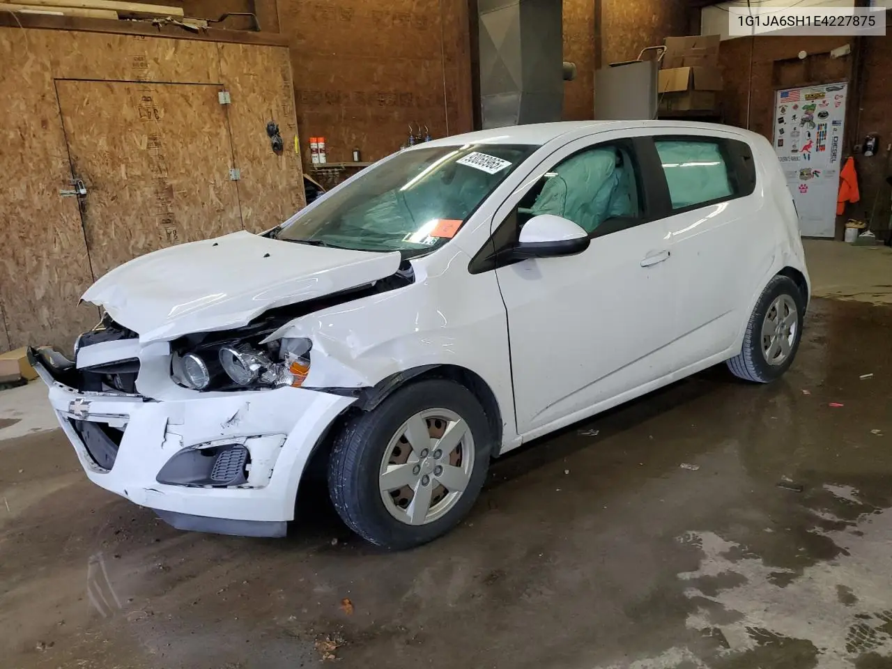 1G1JA6SH1E4227875 2014 Chevrolet Sonic Ls
