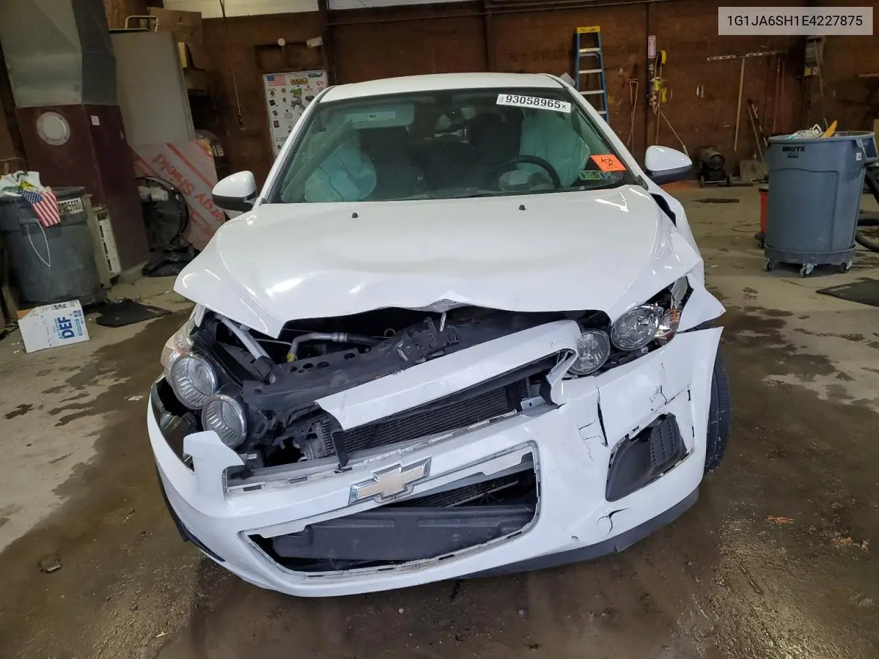 1G1JA6SH1E4227875 2014 Chevrolet Sonic Ls