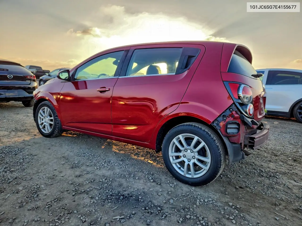 1G1JC6SG7E4155677 2014 Chevrolet Sonic Lt