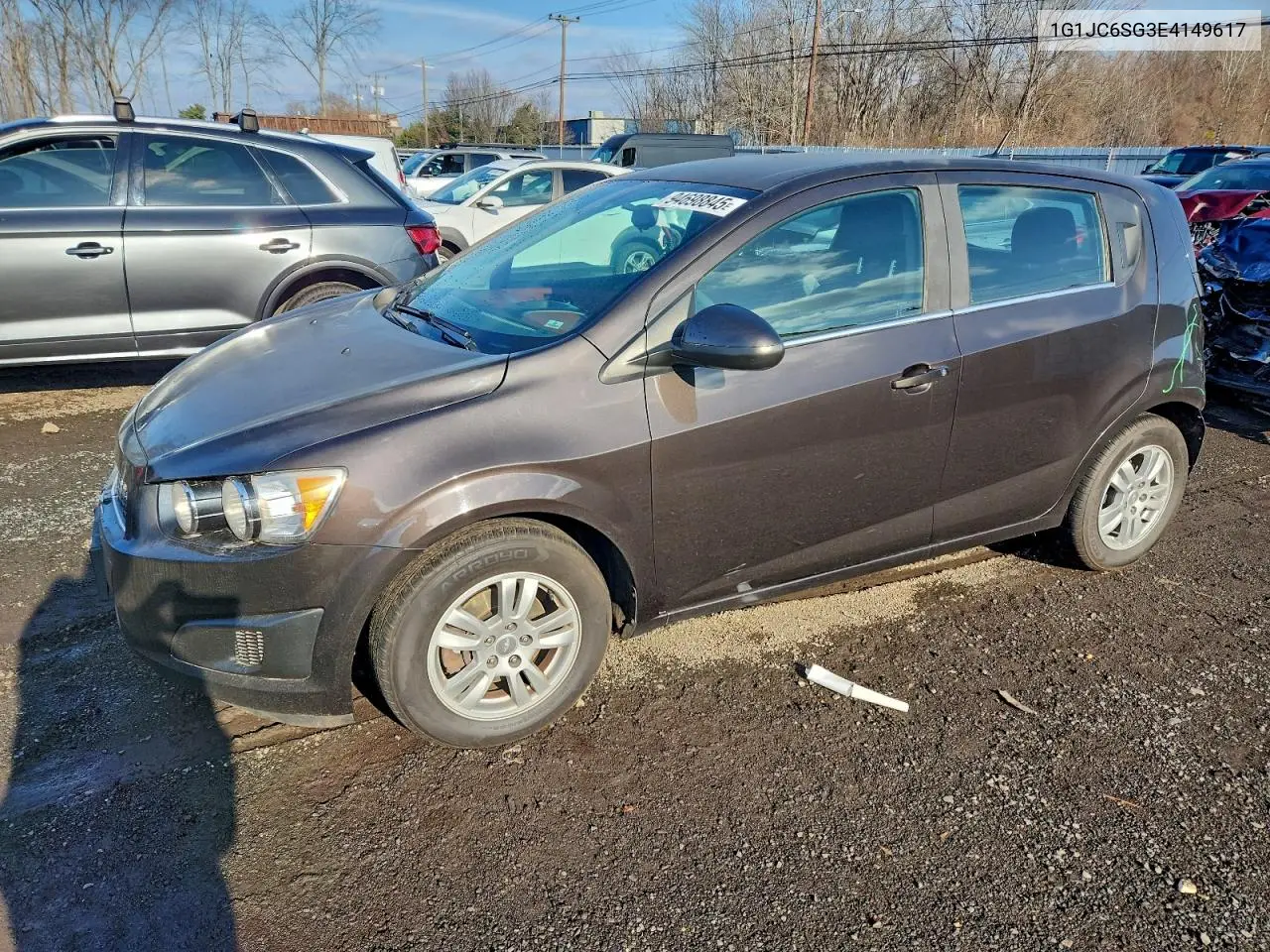 1G1JC6SG3E4149617 2014 Chevrolet Sonic Lt
