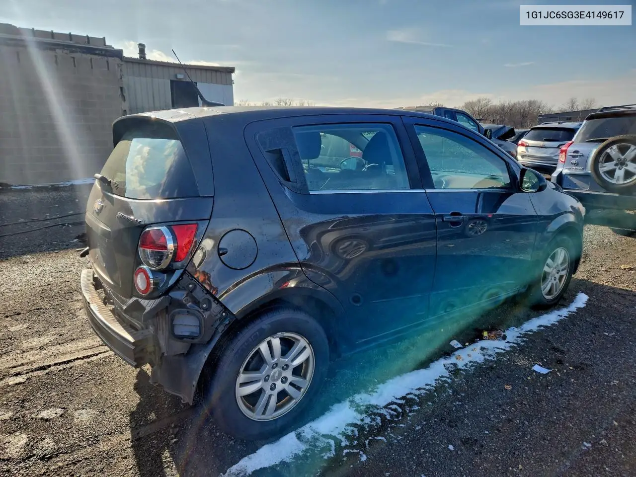 1G1JC6SG3E4149617 2014 Chevrolet Sonic Lt