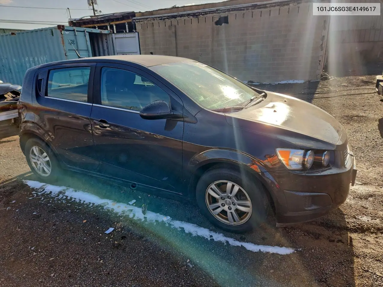 1G1JC6SG3E4149617 2014 Chevrolet Sonic Lt