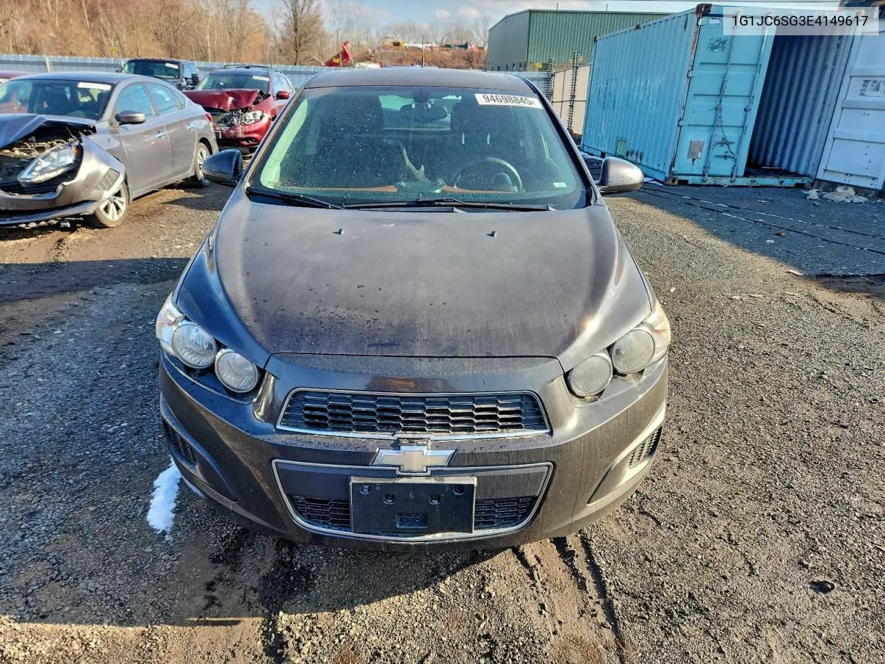 1G1JC6SG3E4149617 2014 Chevrolet Sonic Lt