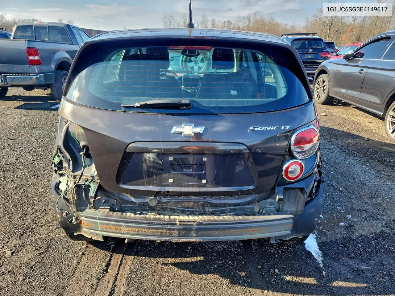 1G1JC6SG3E4149617 2014 Chevrolet Sonic Lt