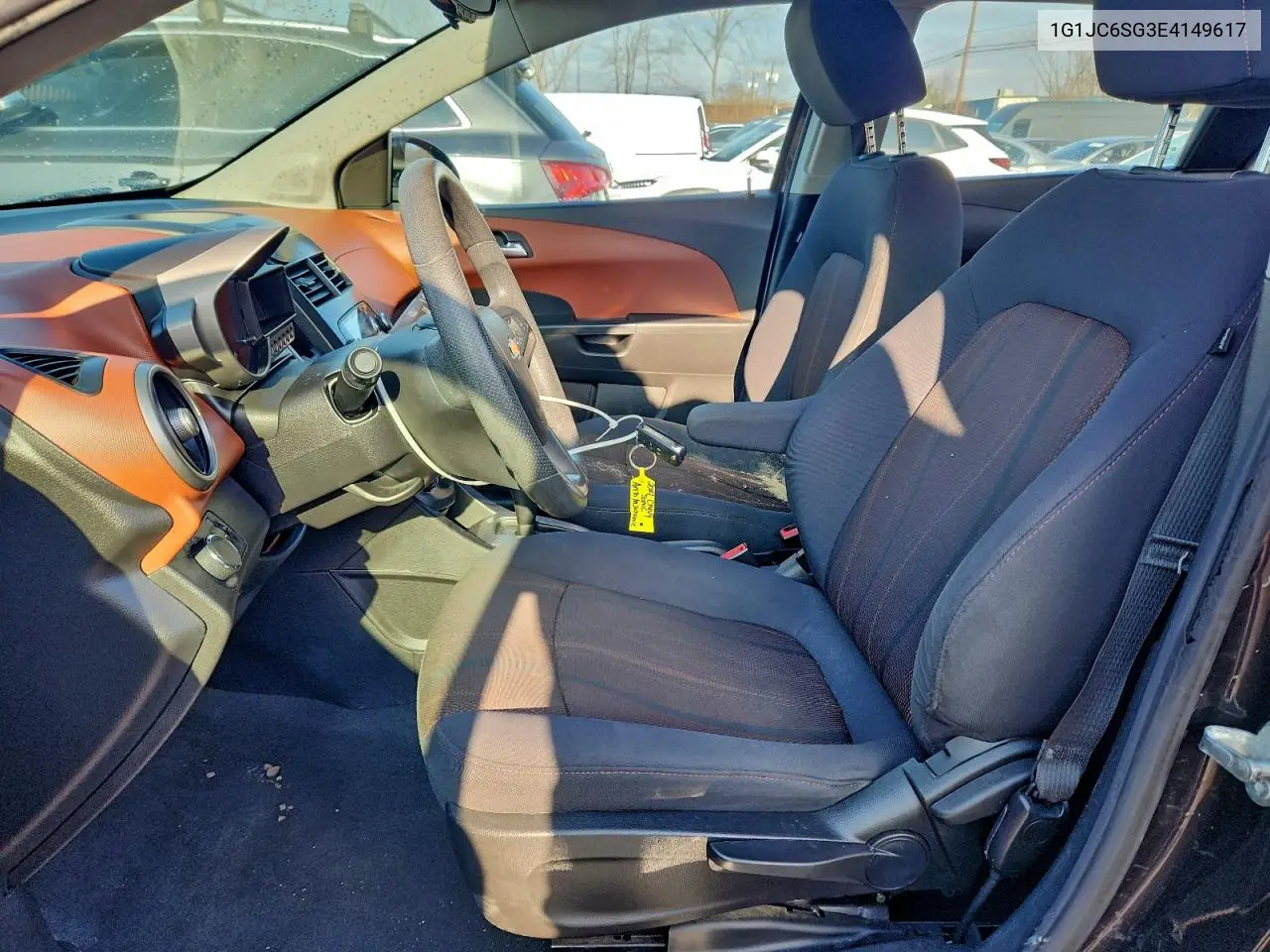 1G1JC6SG3E4149617 2014 Chevrolet Sonic Lt