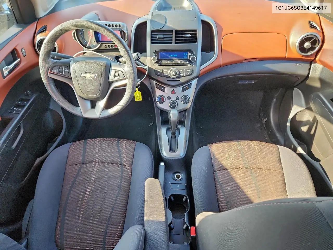 1G1JC6SG3E4149617 2014 Chevrolet Sonic Lt